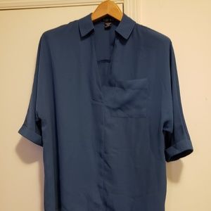 Loose collared blouse